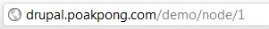 basic node path in drupal 7