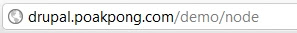 default front page in drupal 7