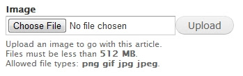 Image field in drupal 7
