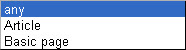 content types in drupal 7