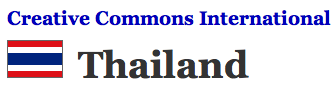 creative commons thailand