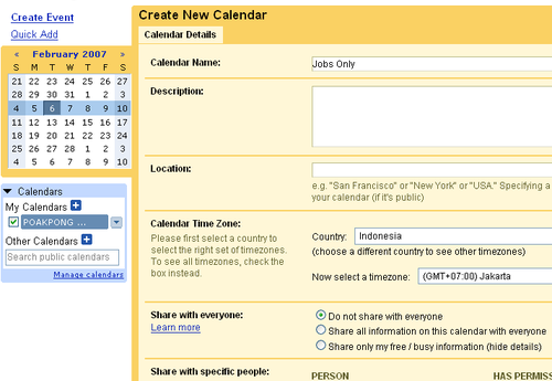 calendar